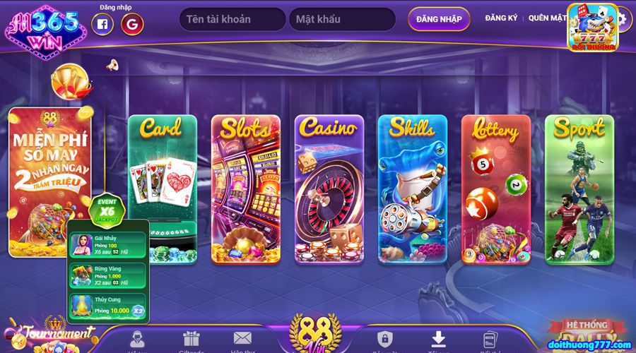 Cổng game m365 win