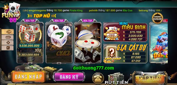 kho game Funvip88 Club